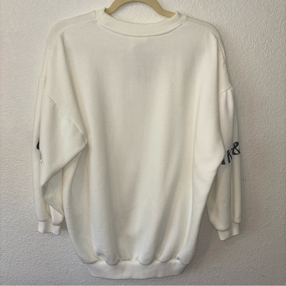 Sanrio Kiki & Lala Little Twin Stars Oversized Sweatshirt Pullover - Picture 4 of 6